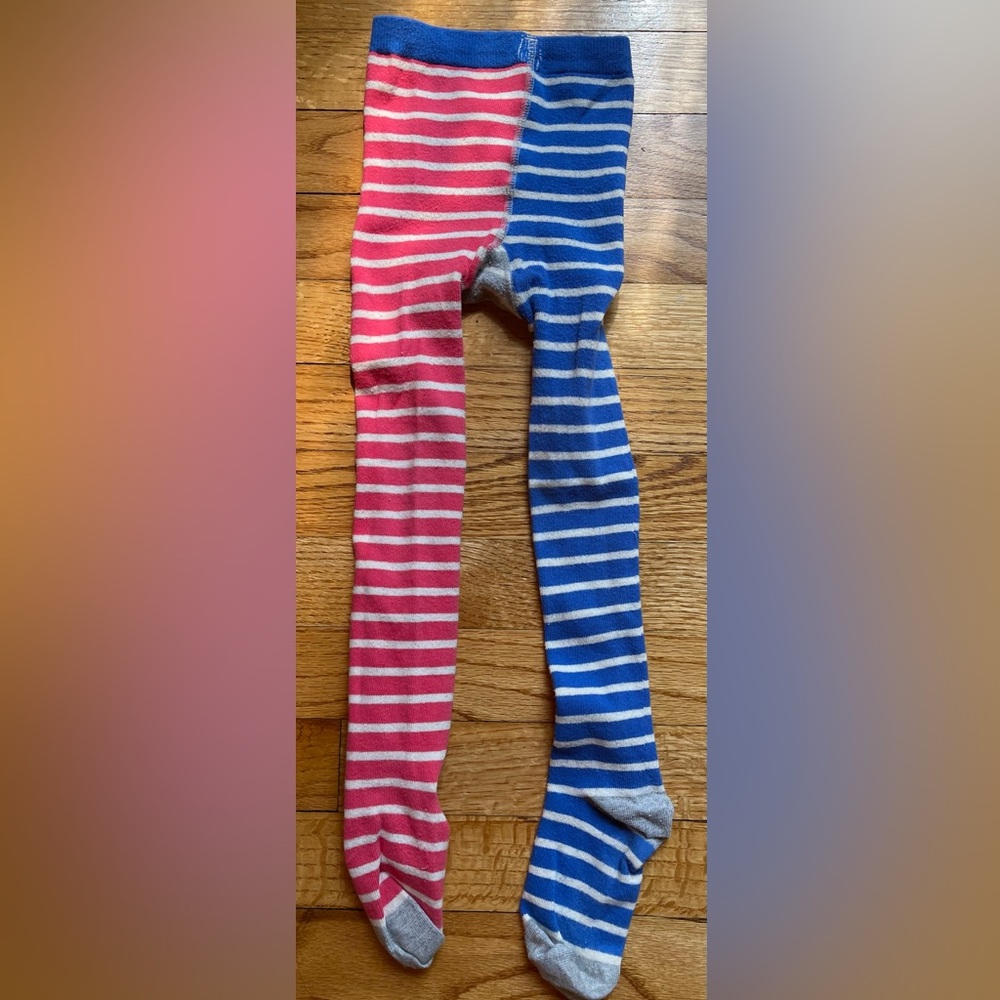 Mini Boden Girls Striped Tights